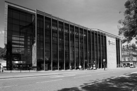 Kings Gate Building B&W