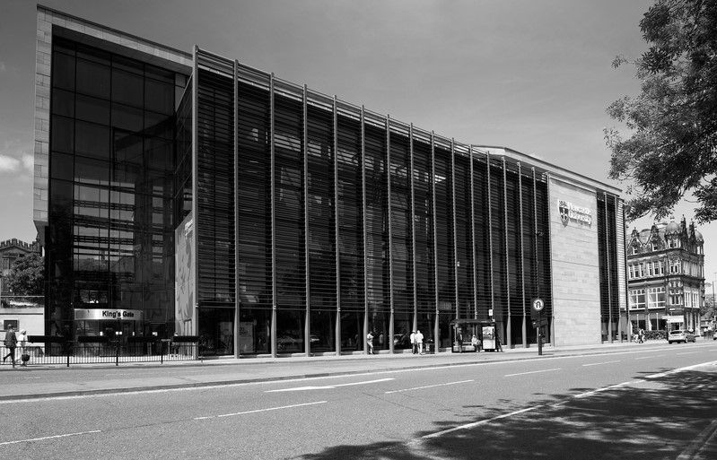 Kings Gate Building B&W