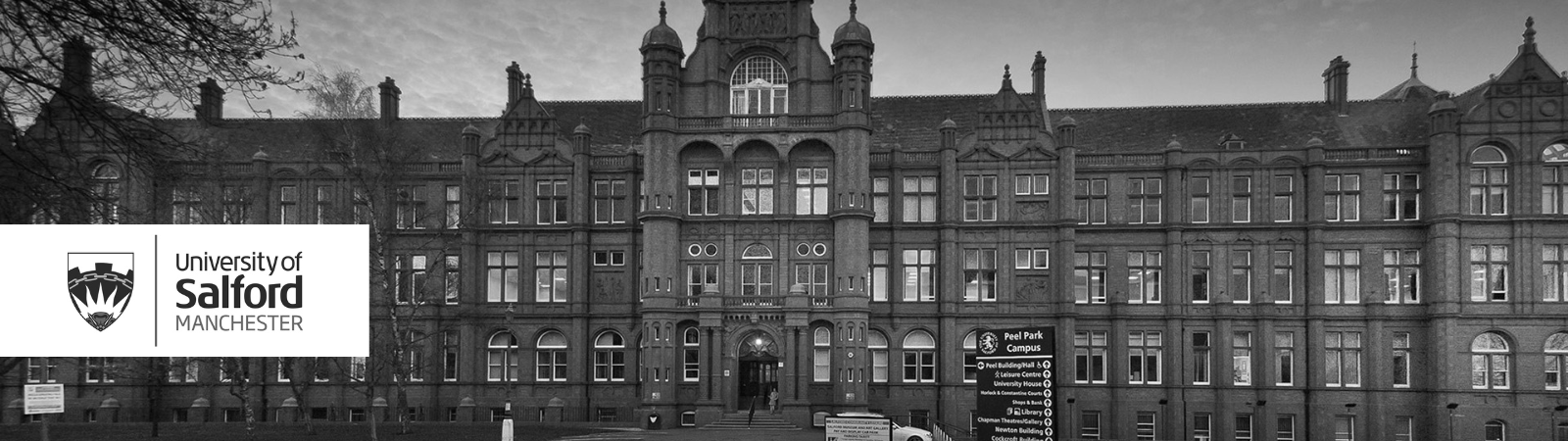 University of Salford banner