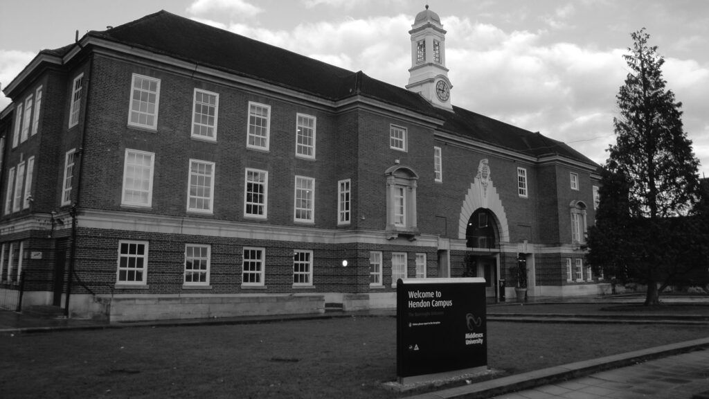 middlesex university branch hendon campus building